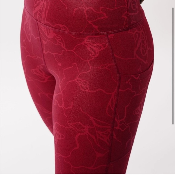 NWOT Zyia Active Rosa Maze Light n Tight Hi Rise Legging 28" - Picture 2 of 12